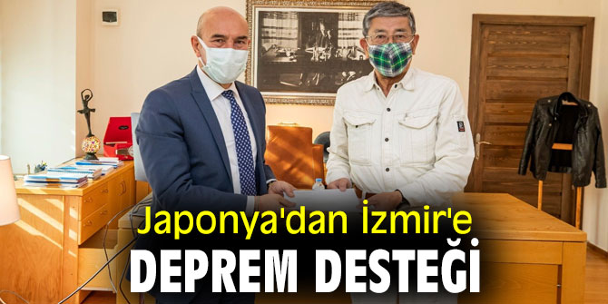 Japonya'dan İzmir'e geçmiş olsun ziyareti