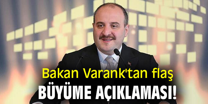 Bakan Varank'tan flaş büyüme açıklaması!