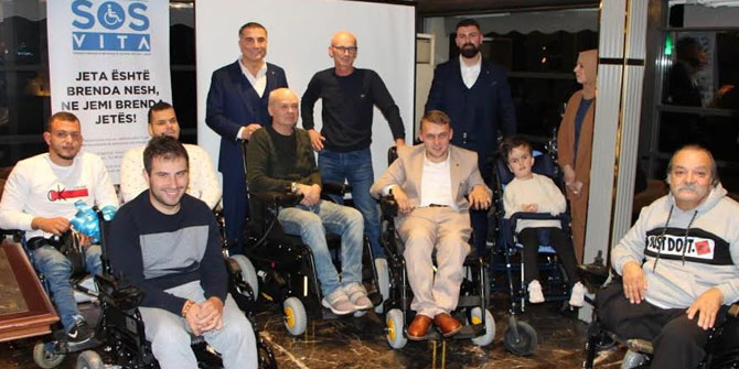 Sedat Peker Engellileri ağırladı