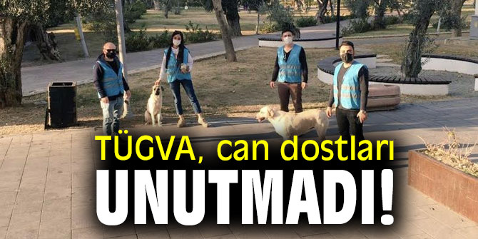TÜGVA, can dostları unutmadı!