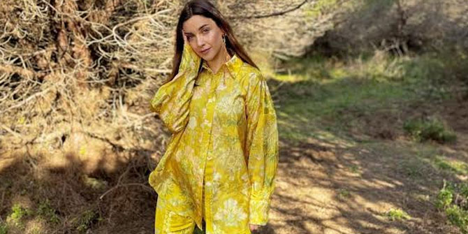 Merve Özkaynak'tan çevreci modaya tam destek