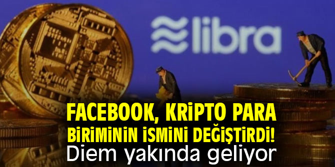 Facebook, kripto para biriminin ismini değiştirdi! Diemyakında geliyor