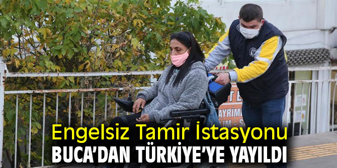 Buca Belediyesi engellilerin yolda kalma kaygısını kaldırdı 