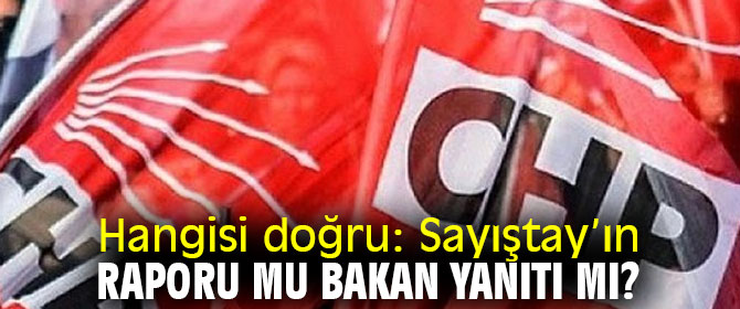 Hangisi doğru: Sayıştay’ın raporu mu Bakan yanıtı mı?