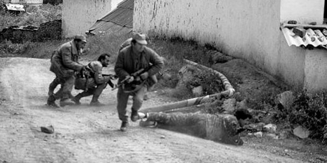 Çavuşoğlu, Ağdam’da Ermenilerin yaptığı bir insanlık ayıbıdır, insanlık suçudur!