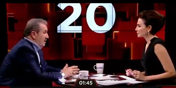 Mustafa Destici, 40'a konuk oldu!