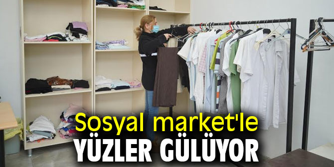 Sosyal Market'le yüzler gülüyor