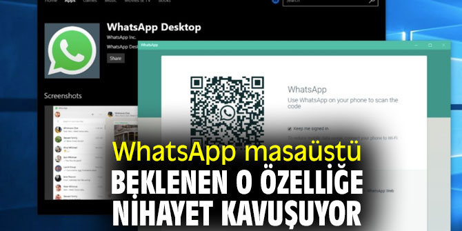 WhatsApp masaüstü sesli ve görüntülü görüşmeler özelliği