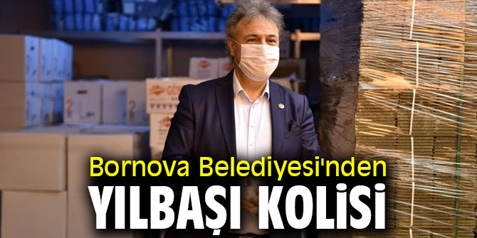 Bornova Belediyesi'nden yılbaşı kolisi