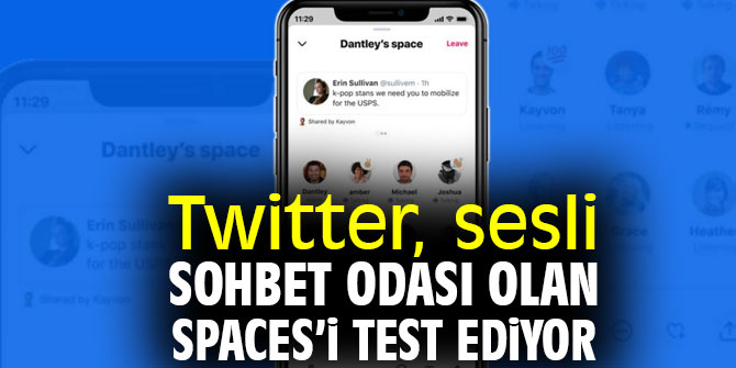 Twitter Spaces, sınırlı kullanıcıyla test ediliyor
