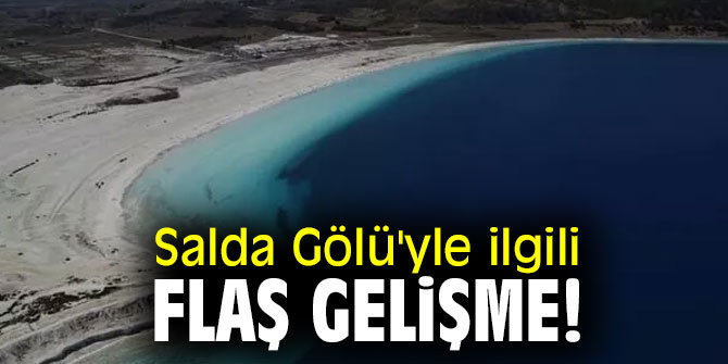 Salda Gölü için revizyon