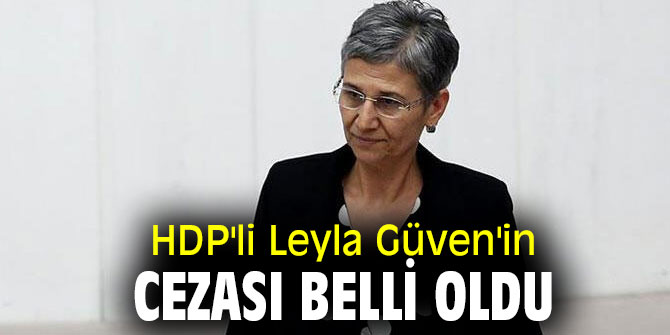 HDP'li Güven'in cezası belli oldu