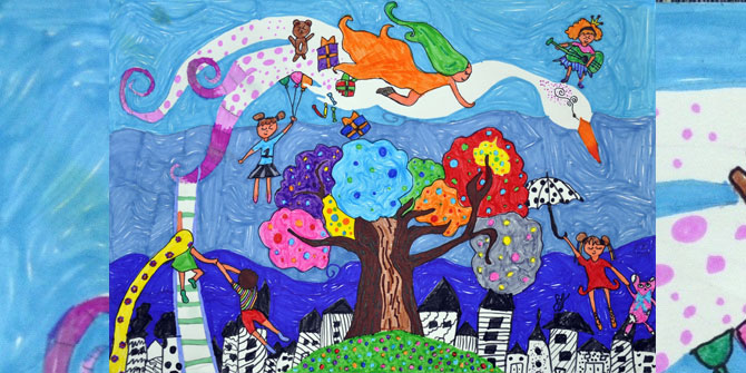 Koronavirüs salgın çocukların hayal dünyasına da girdi