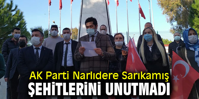 AK Parti Narlıdere Sarıkamış şehitlerini unutmadı