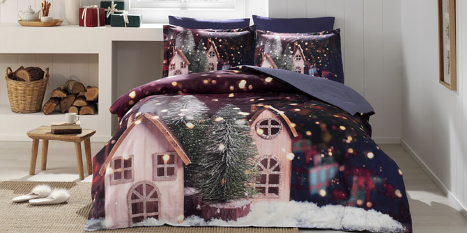 Özdilek Ev Tekstili’nden yeni yıla özel evlerde kış rüyası…
