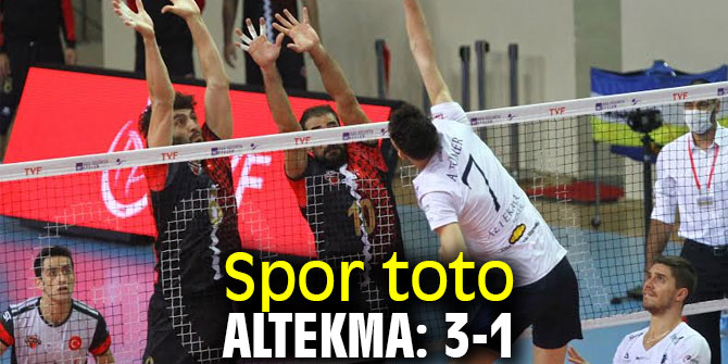 SPOR TOTO-ALTEKMA: 3-1