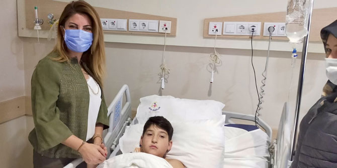 Goldenhar Sendromuyla Doğan Berkay’dan iyi haber