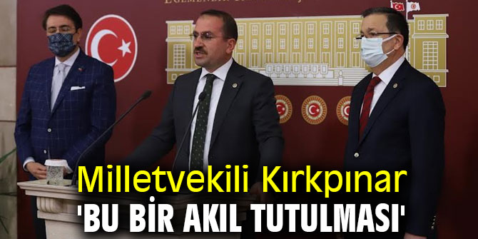 Milletvekili Kırkpınar 'Bu bir akıl tutulması'