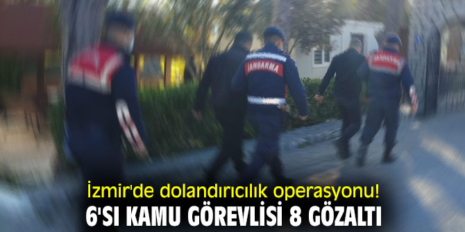 İzmir'de dolandırıcılık operasyonu düzenlendi
