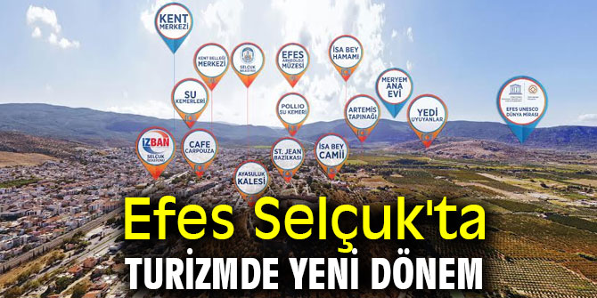 Efes Selçuk'ta turizmde yeni dönem