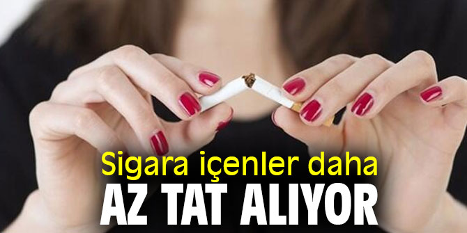 Uzmanı açıkladı! Sigara içenler daha az tat alıyor