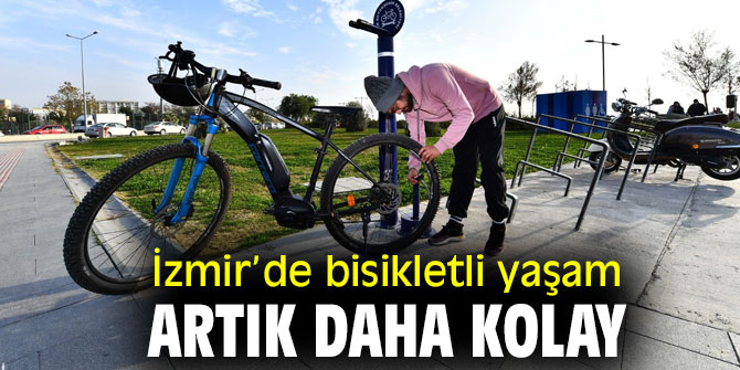 İzmir’de bisikletli yaşam artık daha kolay 