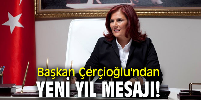 Başkan Çerçioğlu'ndan yeni yıl mesajı!