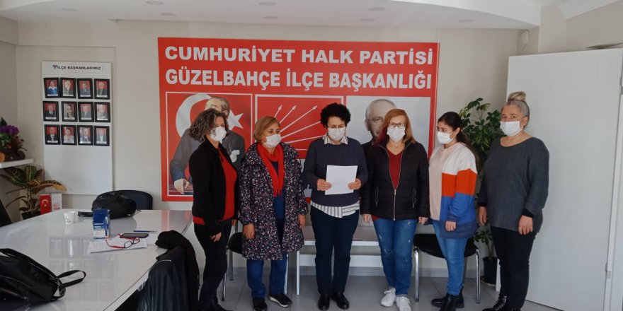 CHP Güzelbahçe Kadın Kolları’ndan flaş açıklama!