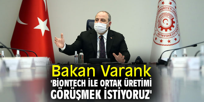 Bakan Varank'tan flaş BioNTech açıklaması