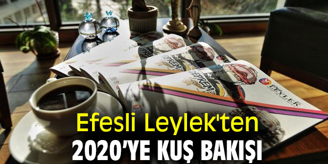EFESLİ LEYLEK’TEN 2020’YE KUŞ BAKIŞI 