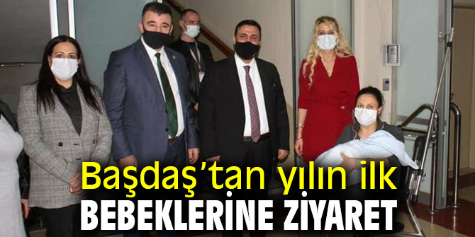 AK Partili Başdaş’tan yılın ilk bebeklerine ziyaret 