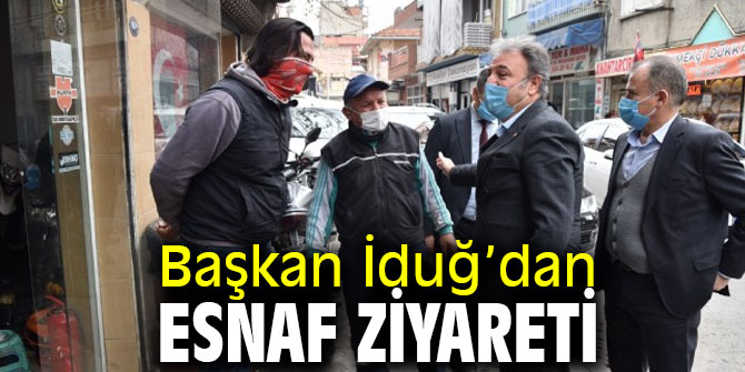 Bornova Belediyesi esnafın yanında
