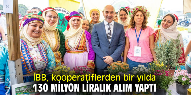 İBB, kooperatiflerden bir yılda 130 milyon liralık alım yaptı