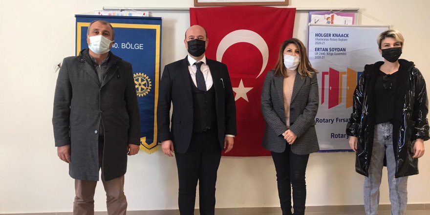 Alsancak Rotary Kulübü'nden eğitime destek!