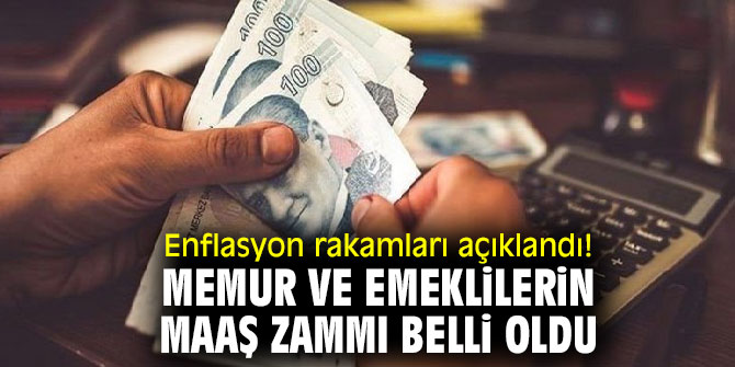 Enflasyon rakamları açıklandı!