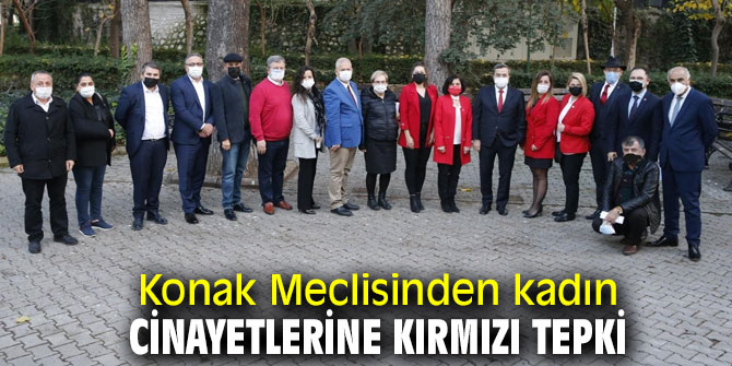 Konak'ta kadın cinayetlerine tepki!