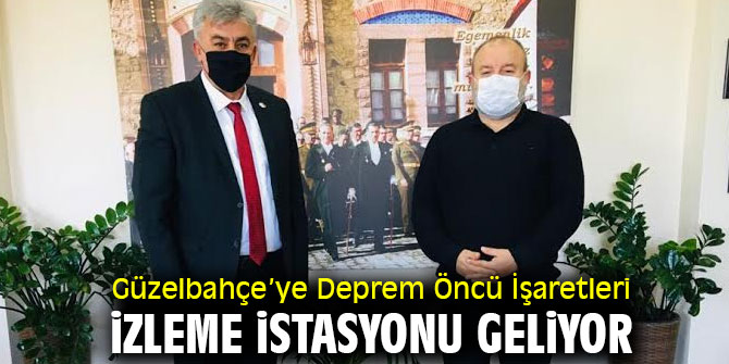 Güzelbahçe’ye Deprem Öncü İşaretleri İzleme İstasyonu Geliyor