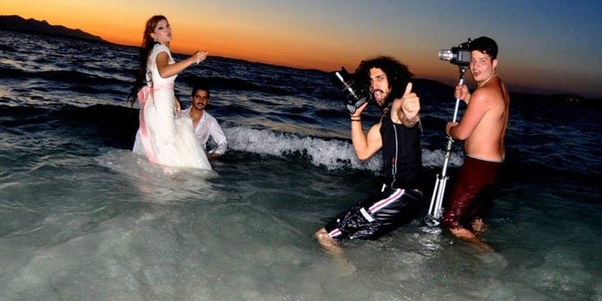 Düğün fotoğraflarında pandemi seçici oldu