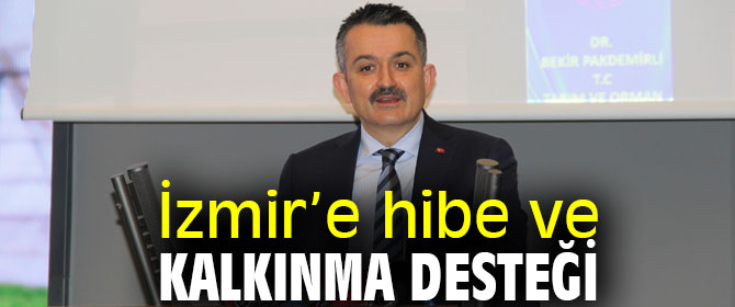 Bakan Pakdemirli, İzmir’de tarım sektörünün temsilcileriyle bir arada