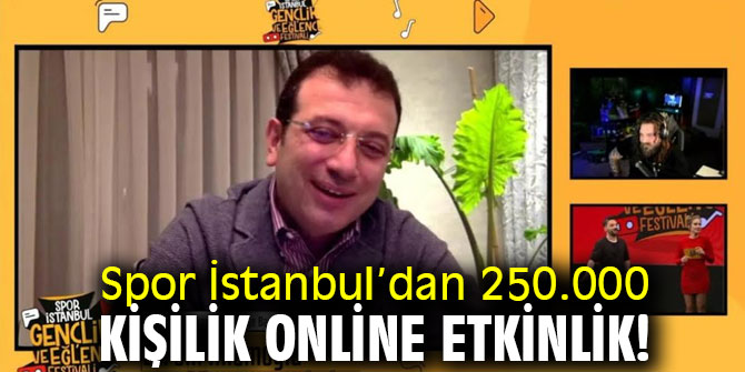 Spor İstanbul’dan 250.000 kişilik online etkinlik!