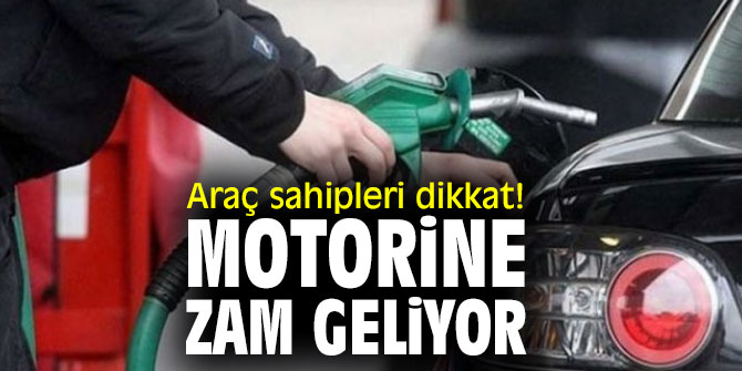 Araç sahipleri dikkat! Motorine zam geliyor