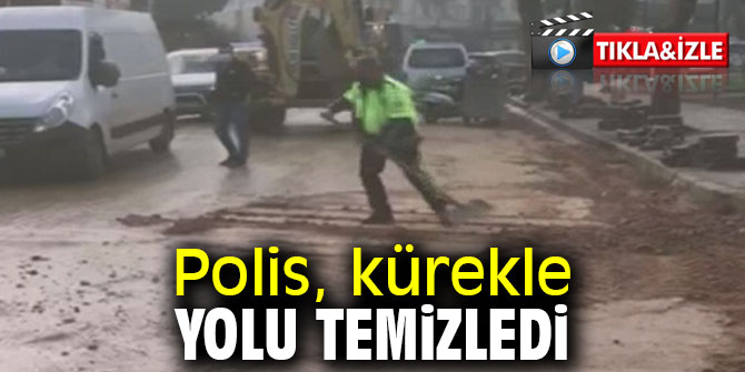 İzmir'de polisten fedakar davranış