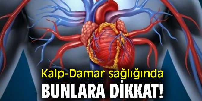 Kalp-Damar sağlığında bunlara dikkat!