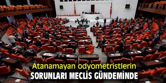 Atanamayan odyometristlerin sorunları Meclis gündeminde
