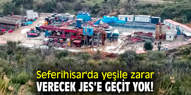 Seferihisar'da yeşile zarar verecek JES’e geçit yok!