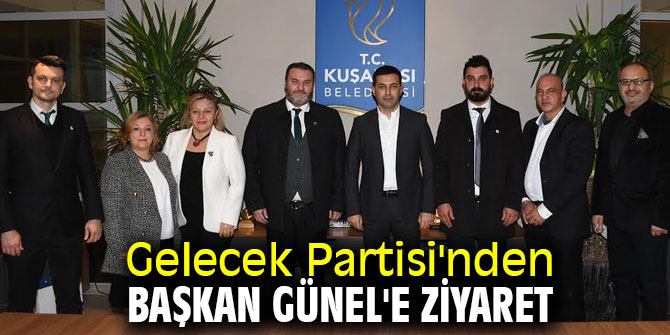 Gelecek Partisi'nden Başkan Günel'e ziyaret