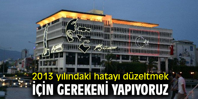 İBB "2013 yılındaki hatayı düzeltmek için gerekeni yapıyoruz"