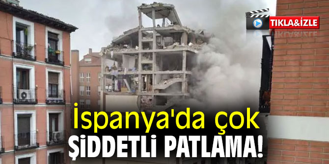 Çok şiddetli patlama!