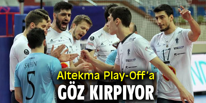 Altekma Play-Off’a göz kırpıyor