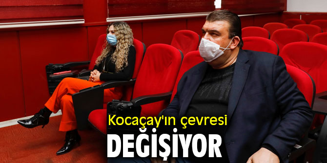 Seferihisar'da Kocaçay'ın çevresi değişiyor 